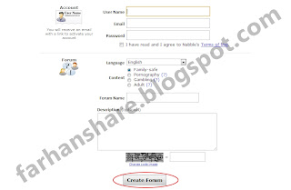 Cara Membuat Forum di Blog
