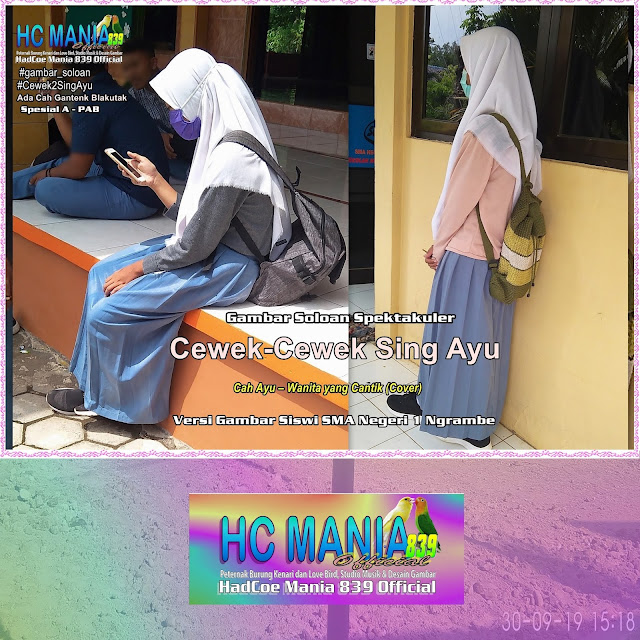 Gambar Soloan Spektakuler - Gambar Siswa-Siswi SMA Negeri 1 Ngrambe - Buku Album Gambar Soloan Edisi 15