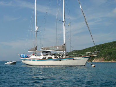 Charter Yacht Three Moons in St. Thomas, USVI - Photo by Paradise Connections ©2009 - Please do not use without permission.