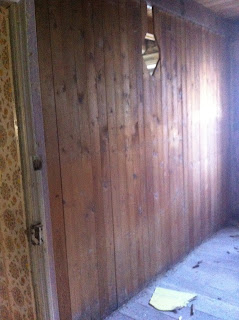 renovation project - how to remove wooden walls in a derelict property