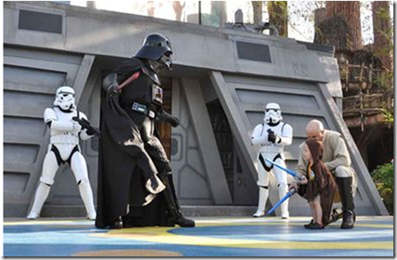 Fight Darth ready