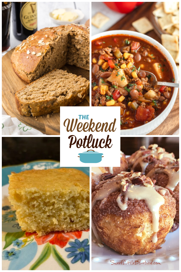 A virtual recipe swap with Guinness Irish Soda Bread, Cowboy Soup, Are You Kidding Me Cake, Magic Stuffed Cinnamon Crescent Rolls and dozens more!