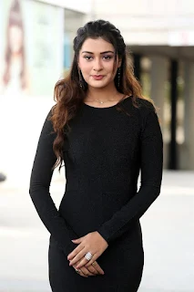 Actress Payal Rajput Stills At Venky Mama Movie Success Meet