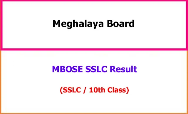 Meghalaya 10th Exam Result 2024