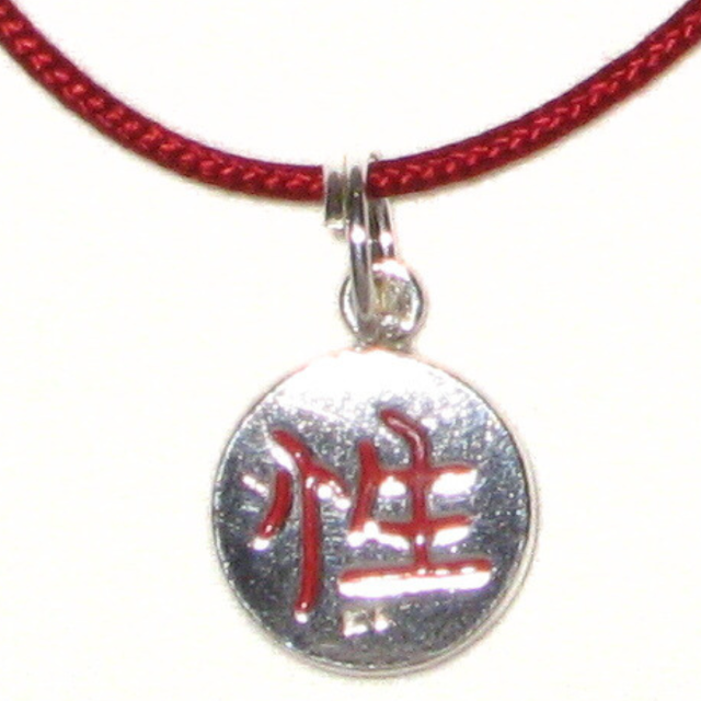 Sterling Silver Chinese Character Charm, Feng Shui Relationship, Feng Shui Romance, Feng Shui Love