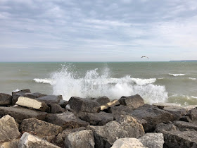 On Milwaukee's Lake Michigan shoreline