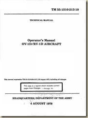 Grumman OV-1 Mohawk Operators Manual 1