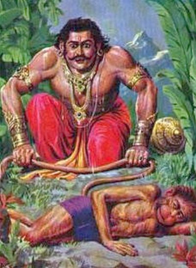 Bhima Meets Hanuman