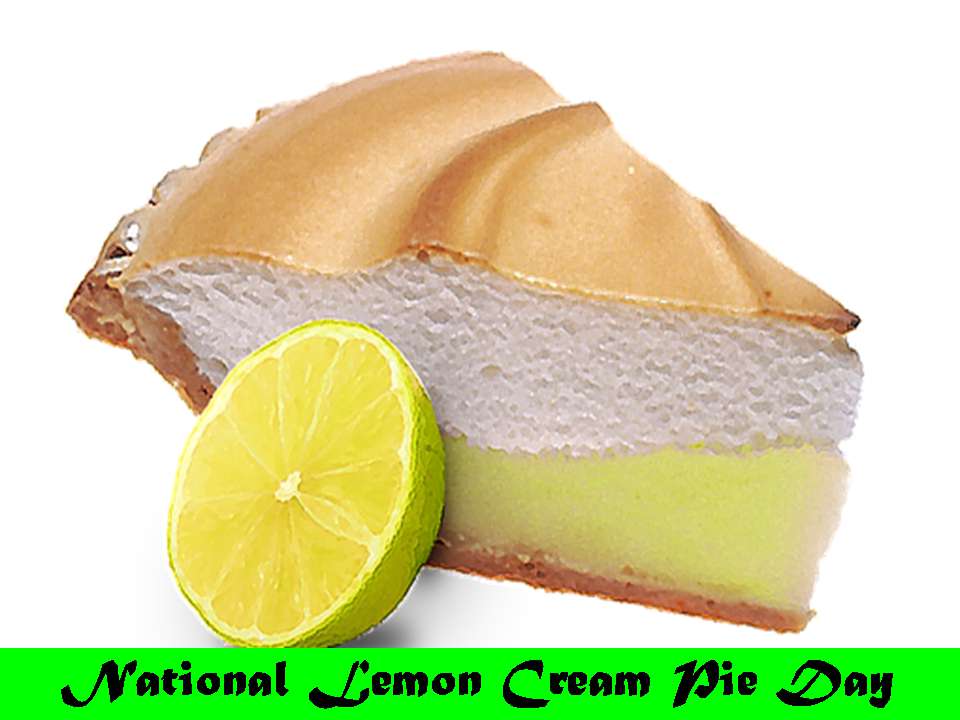 National Lemon Cream Pie Day Wishes Pics