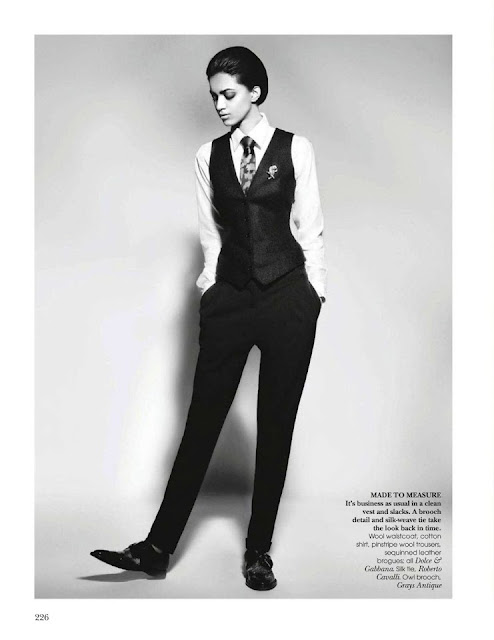 Jyothsna Chakravarthy for Vogue India, November 2011