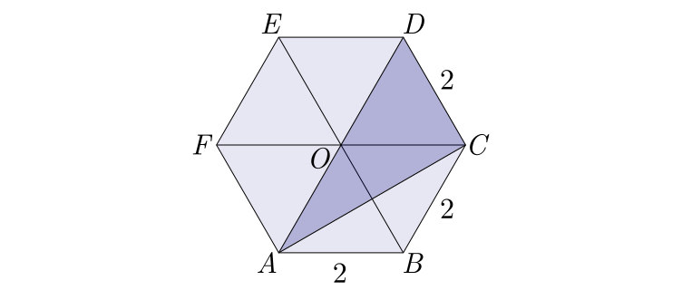 area-triangulo-hexagono