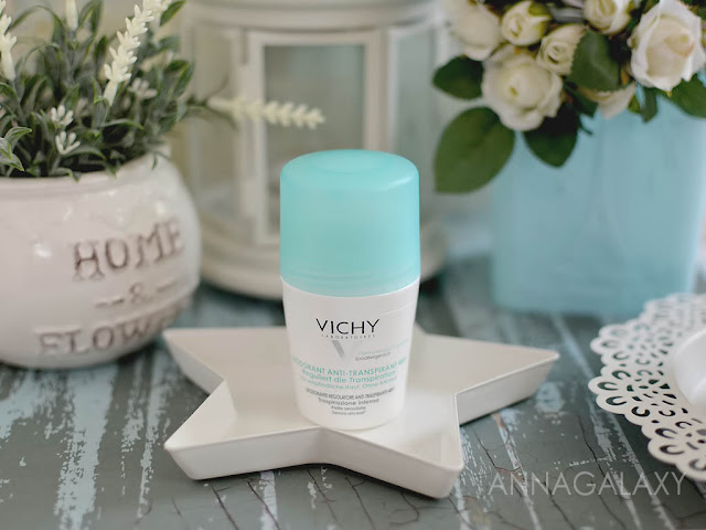 Шариковый антиперспирант против чрезмерного потоотделения Vichy Deodorant 48h anti-transpirant отзыв