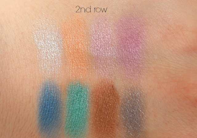 2nd row swatches