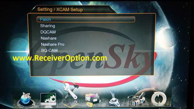 OPEN SKY HD265M 1507G 1G 8M NEW SOFTWARE WITH ECAST & NASHARE PRO OPTION