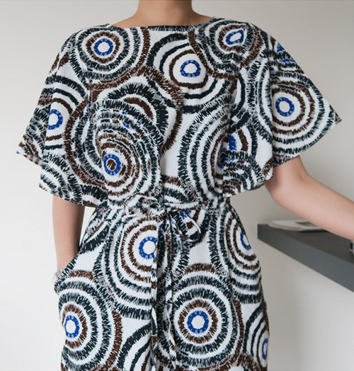 Circle Pattern Dress