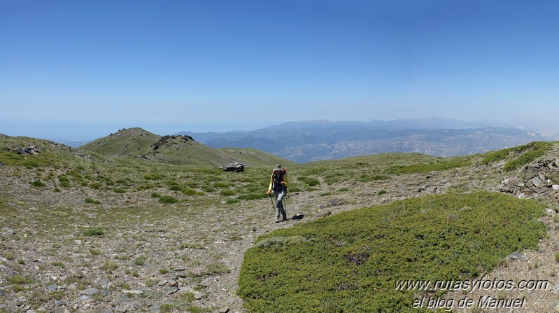 Subida al Caballo desde Peña Caballera