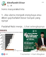 Ironis Masyarakat Kita tentang Ulama