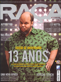 Ed Motta na capa da Raça Brasil