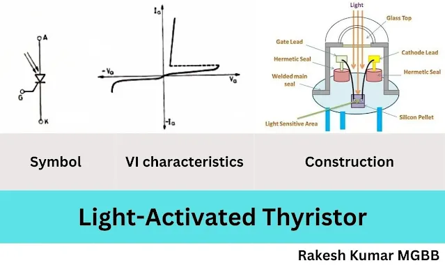 Light-Activated Thyristor or LASCR or LAT or Light-Activated Silicon-Controlled Rectifiers or Light-Activated SCR or Photothyristor or PhotoSCR