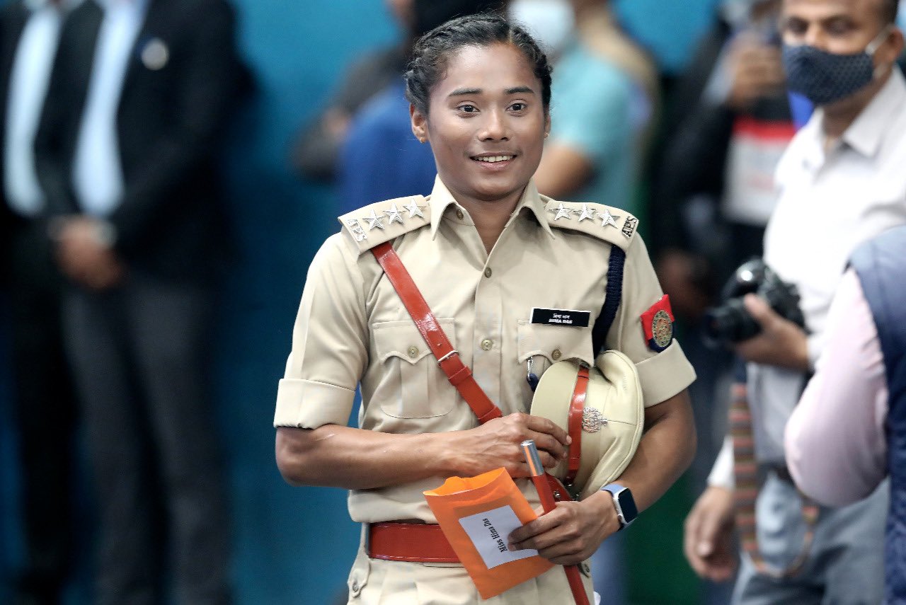 Athlete Hima Das