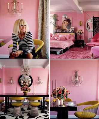 pink wallpaper room. room. pink wallpaper: