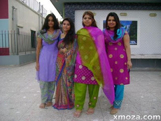 Indian Desi Girls In a School