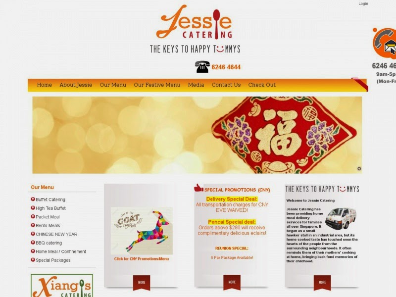 Jessie Catering Pte Ltd : www.jessie.com.sg