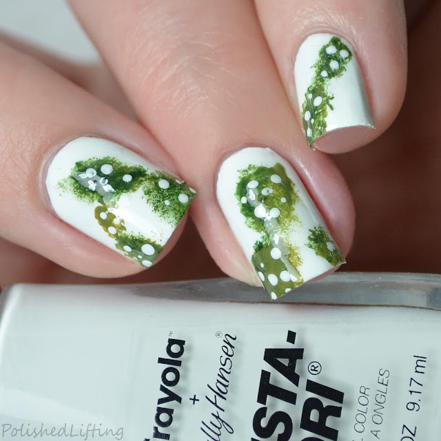 cactus themed nail art