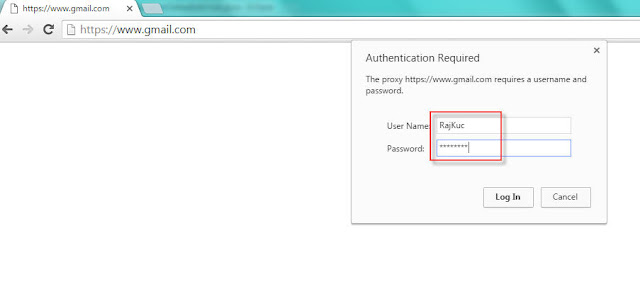 Authentication required using selenium webdriver
