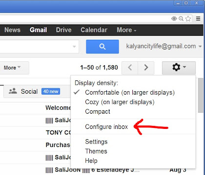  it came to my uncovering that the interface of my  Disable Primary, Social in addition to Promotions Tabs inwards Gmail