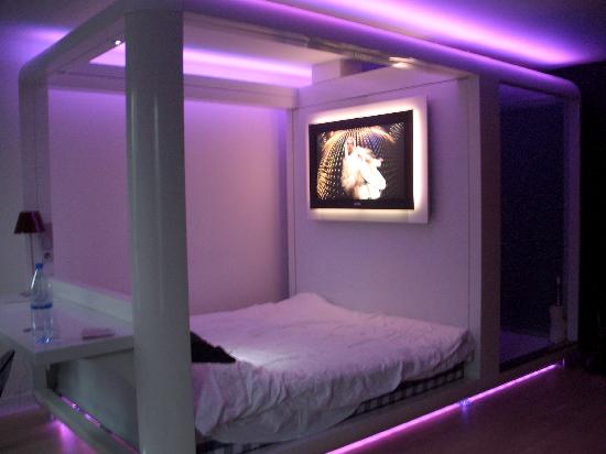 Home Arcitect Modern  Purple  Bedroom  Ideas 