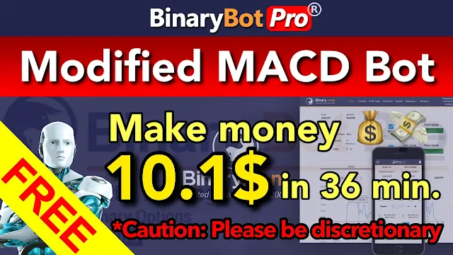 Modified MACD Bot (Final) | Binary Bot Pro
