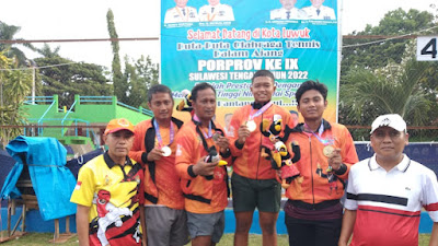 Porprov Sulteng ke-IX di Kabupaten Banggai,Parimo Sapu Bersih Medali Emas Cabang Tenis Putra