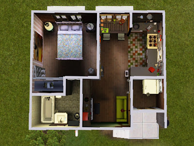 sims 3 apartment spicy mexican