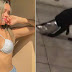 Influenciadora de Teresina se diverte com cão sufocado com saco na cabeça; vídeo