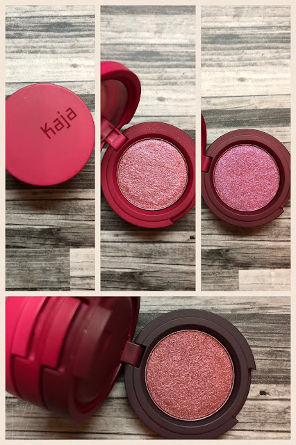 Kaja Beauty Bento Bouncy Shimmer Eyeshadow Trio (Sparkling Rose) Review and Swatches