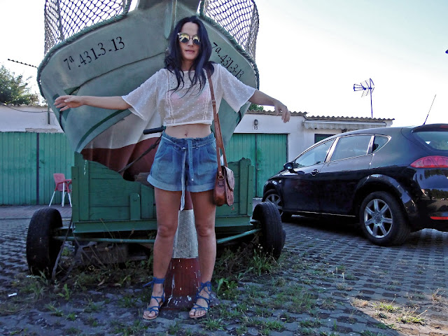 walking penny lane fashion, moda, look, outfit, beach, pull, mary, paz, blog