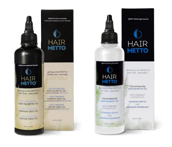 HARMETTO hair growth serum and oil