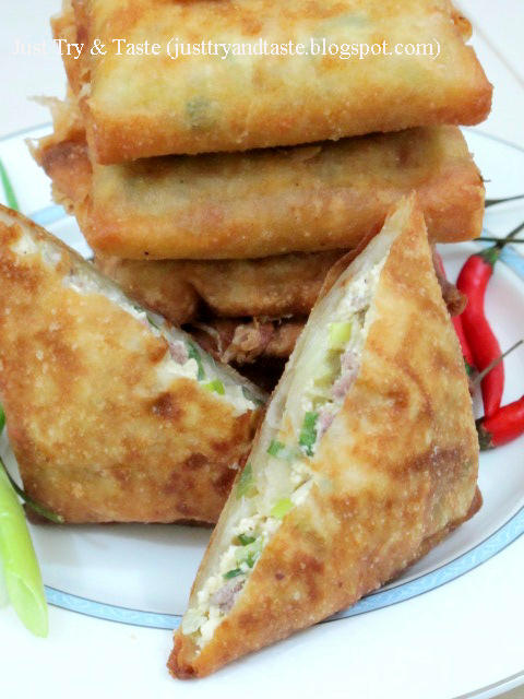 Resep Martabak Tahu, Daging Cincang  Just Try & Taste