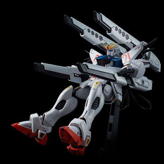 MG 1/100 Gundam F91 Ver 2.0 Back Cannon Type & Twin V.S.B.R. Set Up Type, Premium Bandai