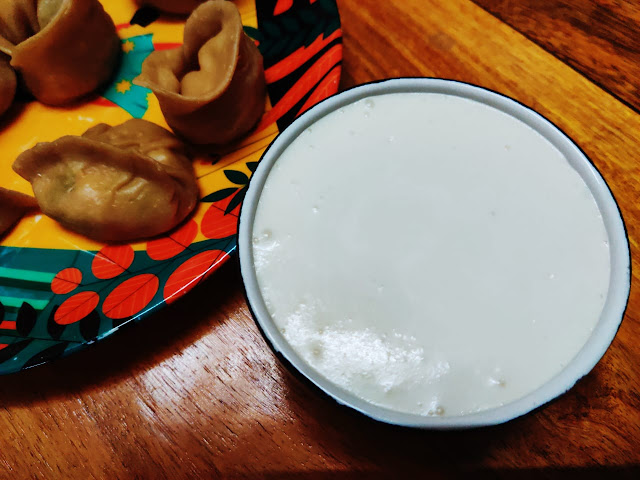 momos white chutney recipe