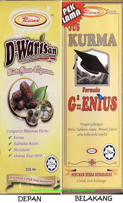 gambar jus kurma genius