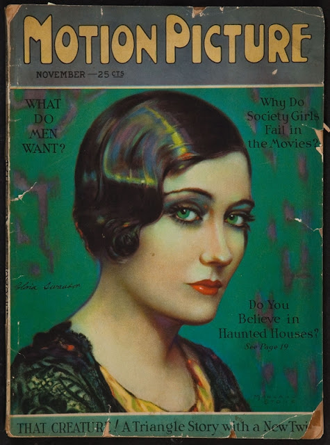 Gloria Swanson by Marland Stone - Motion Picture 1926