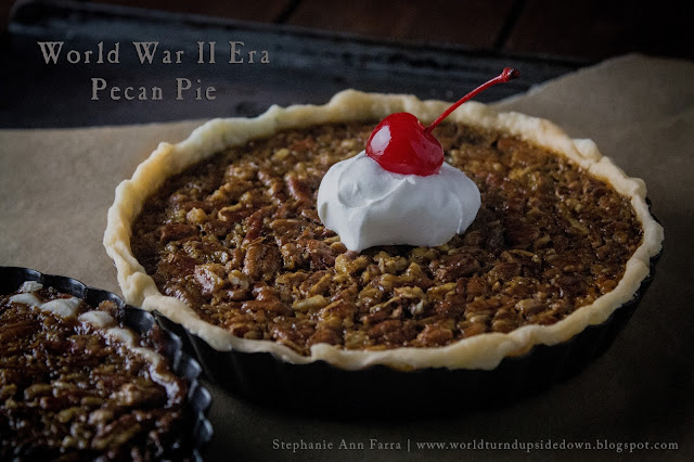 WWII Era Recipe: Pecan Pie  World War Two