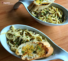 Truffle Mushroom Pasta from En Tirage Mandala Park