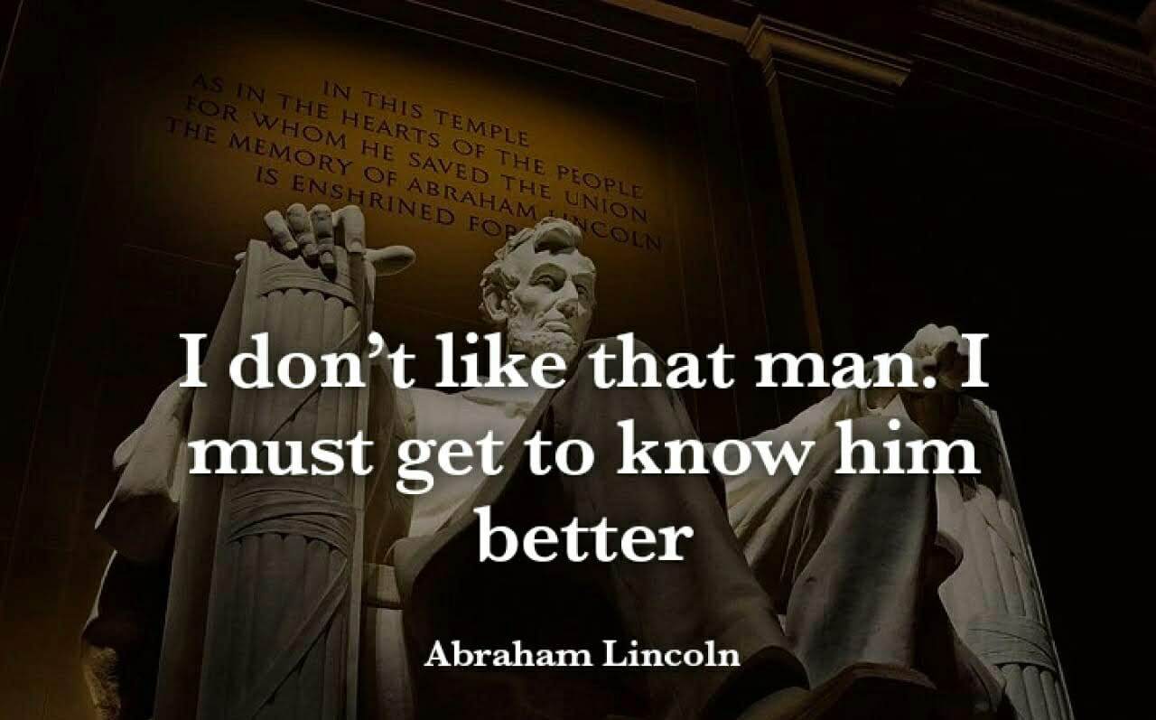 Abraham Lincoln best inspirational Quote