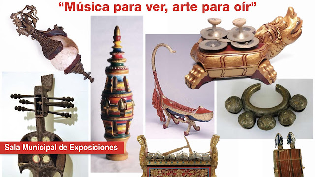 Exposición de instrumentos musicales 