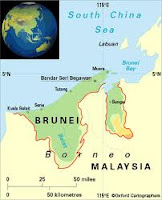 brunei map