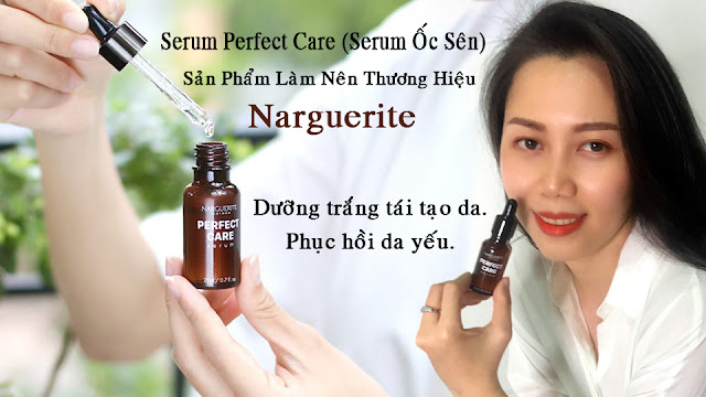 serum ốc sên perfect care làm nên thương hiệu narguerite