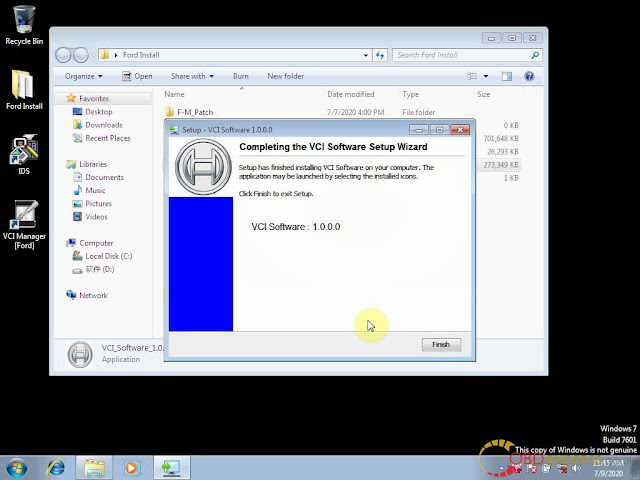 How to install Ford IDS 118.01 win7/8/10 32/64bit  10